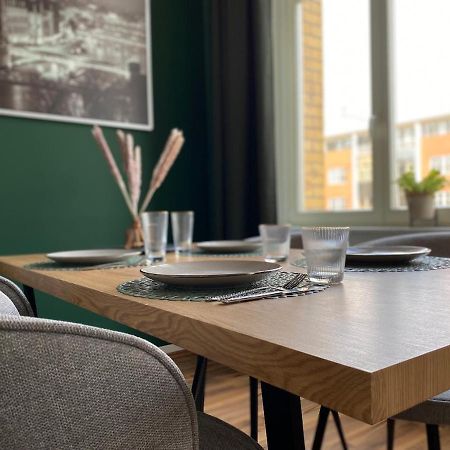 Stilvolles Loft Mit Kostenlosem Fahrrad Magdeburg Kültér fotó