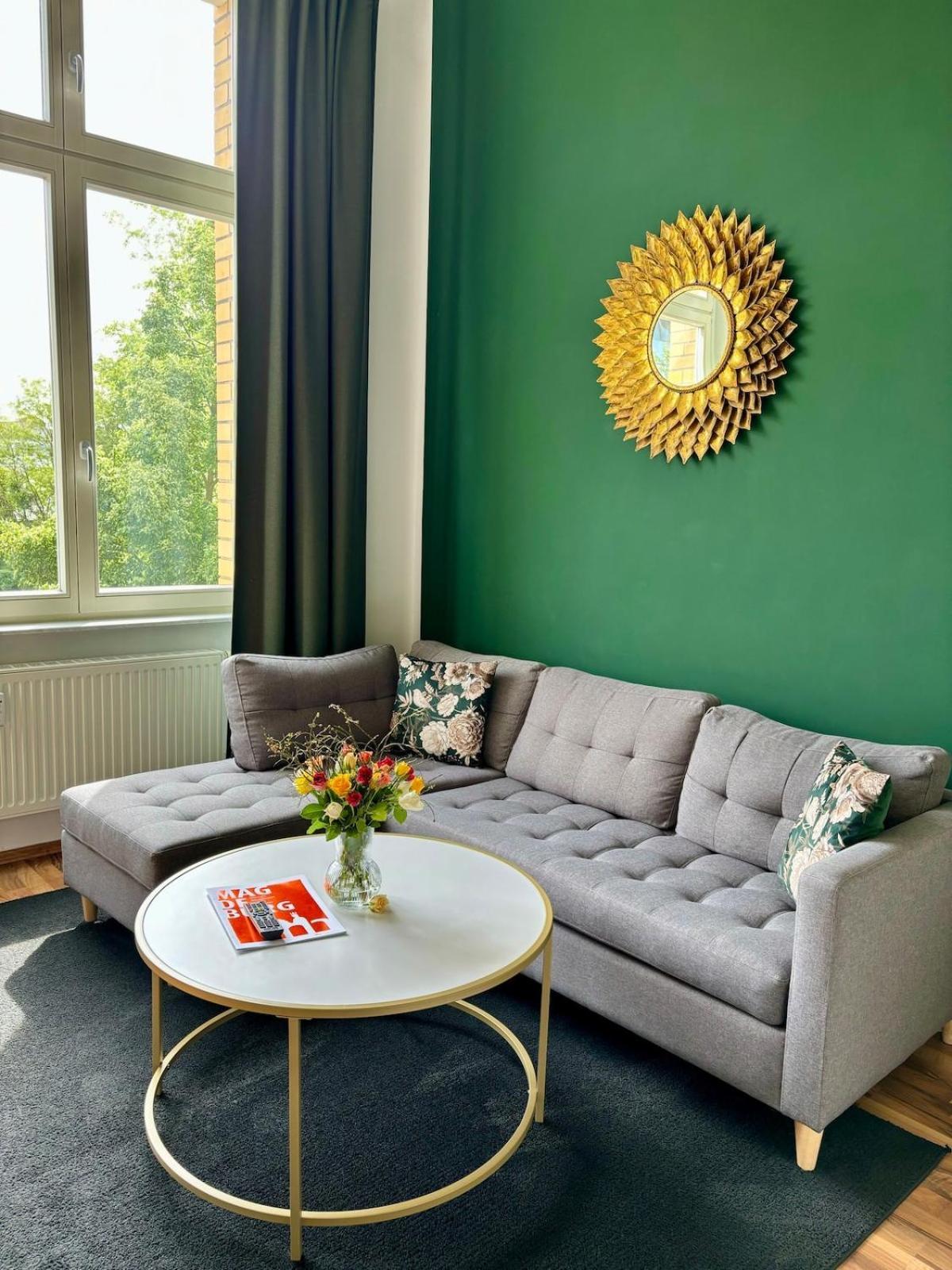 Stilvolles Loft Mit Kostenlosem Fahrrad Magdeburg Kültér fotó