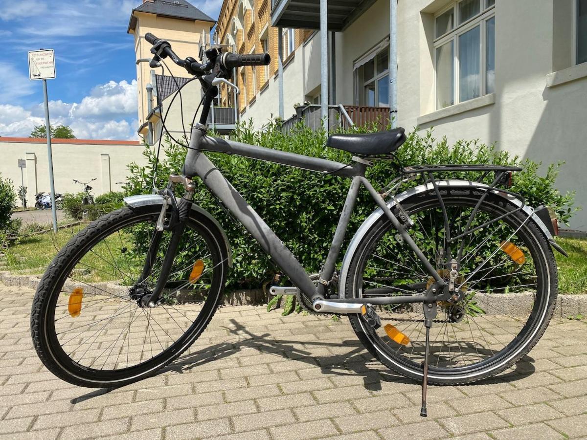 Stilvolles Loft Mit Kostenlosem Fahrrad Magdeburg Kültér fotó